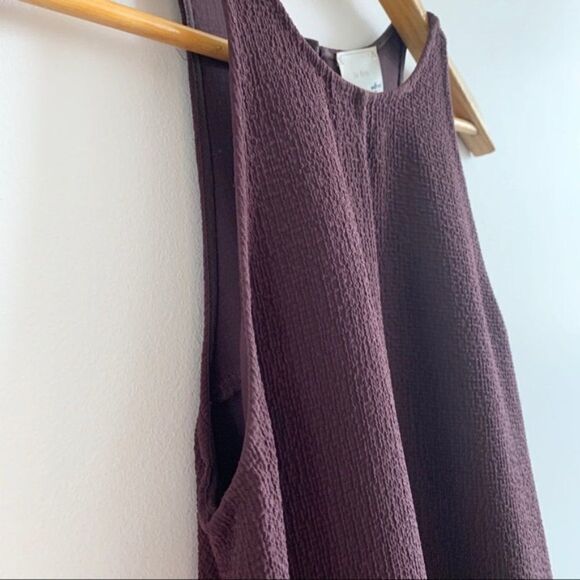 Aritzia Wilfred HIGH QUALITY Trompette Purple Halter Sleeveless Mini Dress - Picture 10 of 15